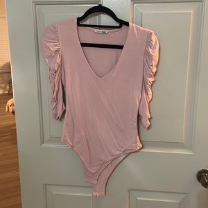 PINK FASHION NOVA BODY SUIT